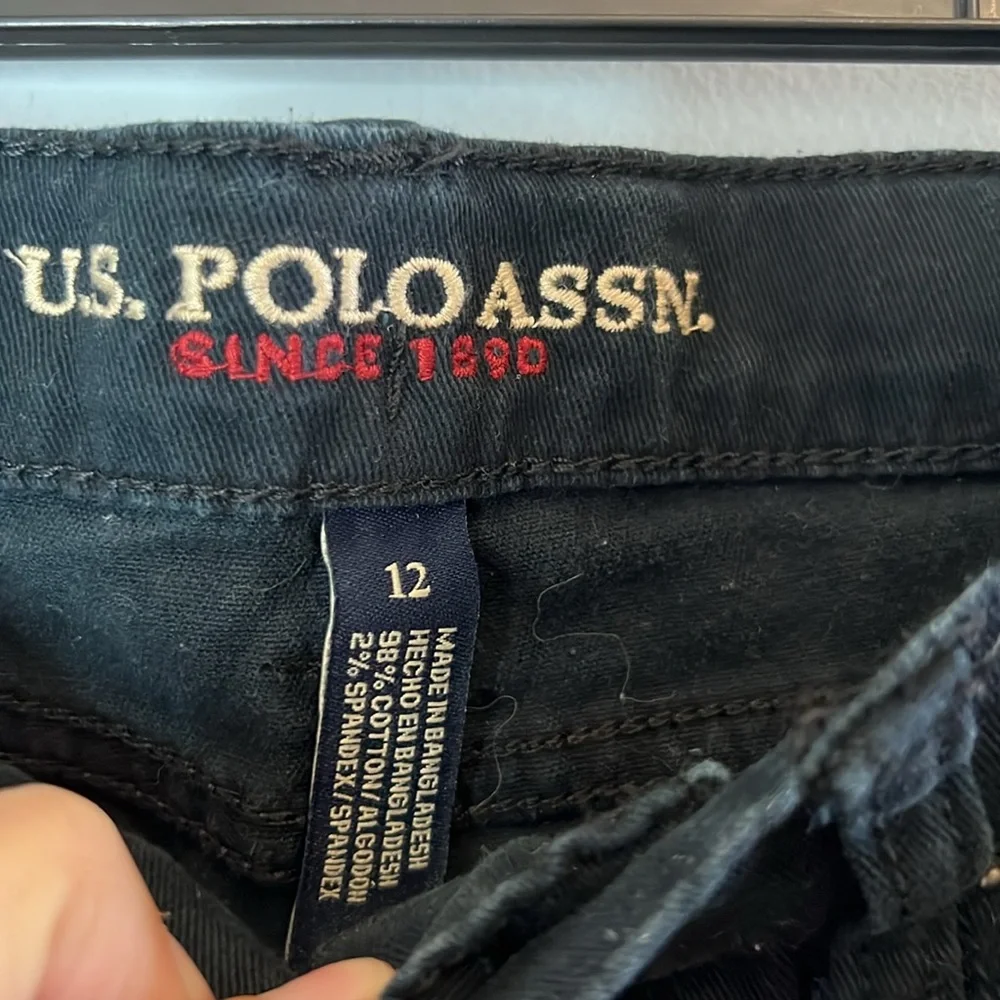 U.S. Polo Assn. Kids Classic Navy Blue Denim Straight Leg‎ Jeans Boys Size 12